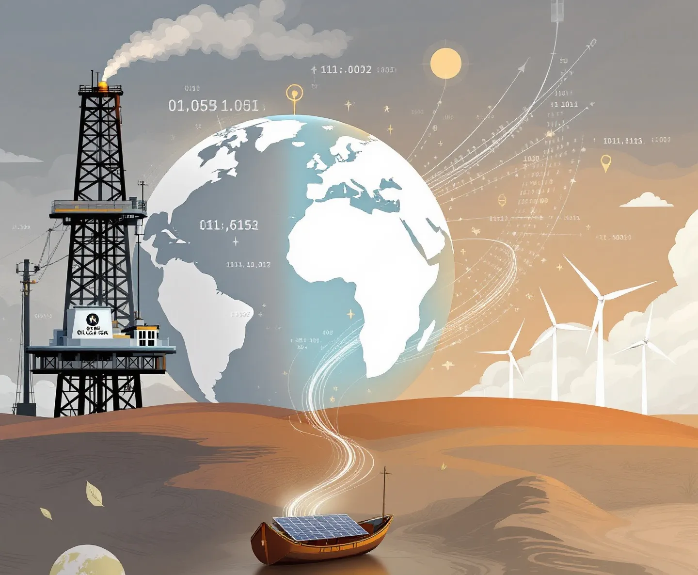 Tendencias del mercado global que afectan a la industria del petróleo y el gas
