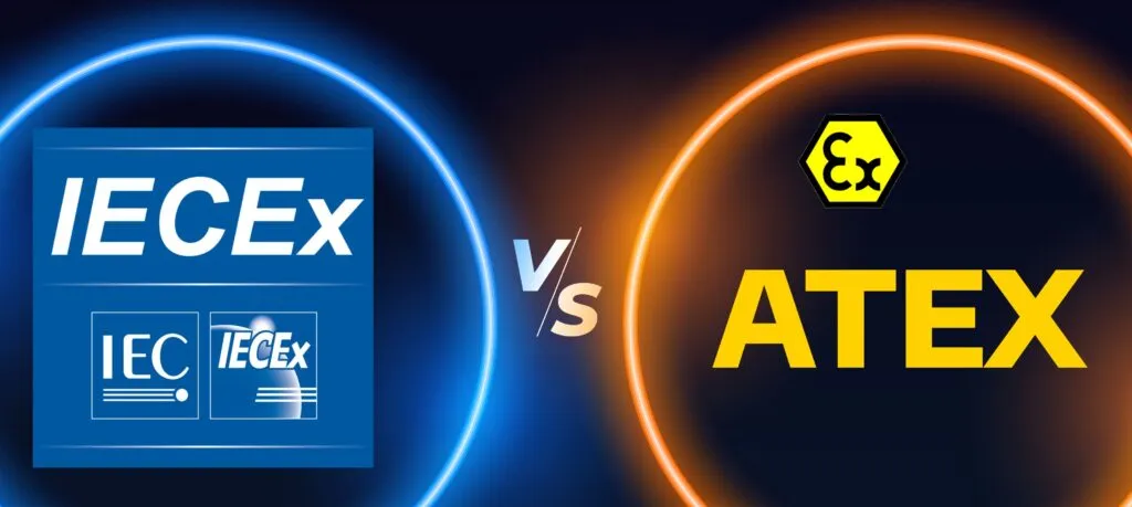 شهادة IECEx مقابل ATEX: التنقل في الامتثال العالمي للأجواء المتفجرة